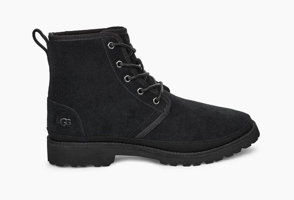 Ugg Harkland - Mens Chukka Boots - Black - NZ (6891SAETI)